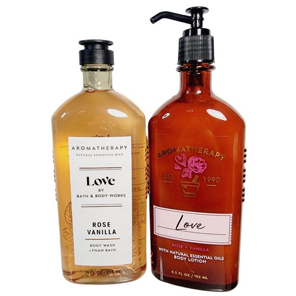 Bath & Body Works Bath & Body Love Rose Vanilla Bath Body Works